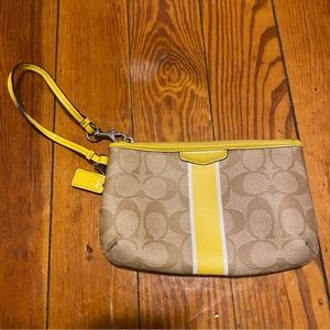 Coach wristlet